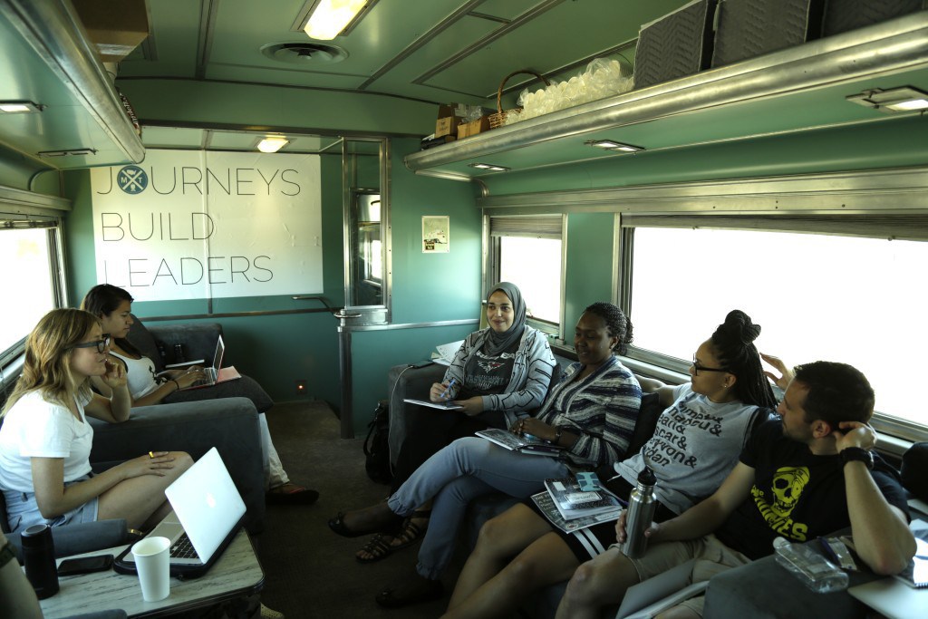 The Millennial Train Project brings together young entrepreneurs.