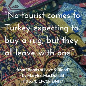 No tourist wants to buy a rug